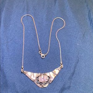 CZ necklace. Made in Israel.